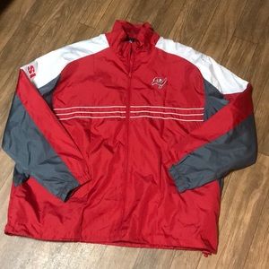 Buccaneers NFL Reebok Windbreaker 2XL In EUC